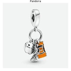 Symbols of New York City Dangle Charm For Pandora Bracelet